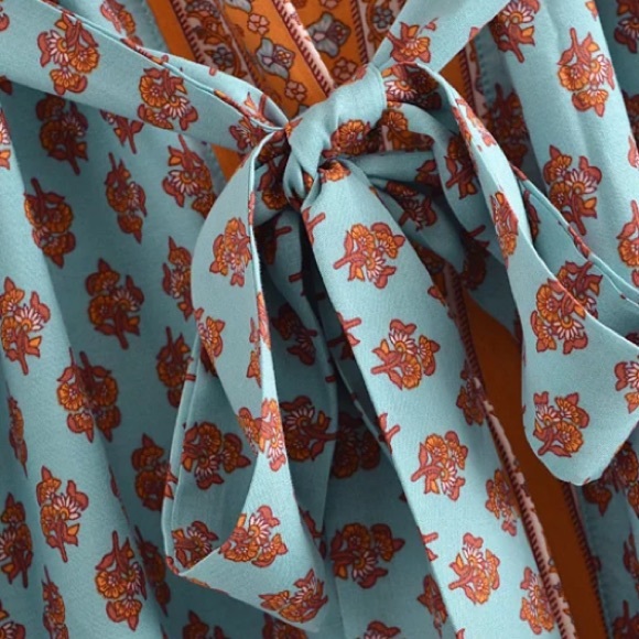 SOLD OUT Floral Ornate Bohemian Kimono - Picture 7 of 13